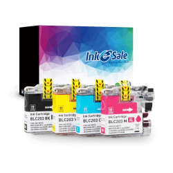 Brother LC203 Compatible Ink Cartridges 4 Color Set